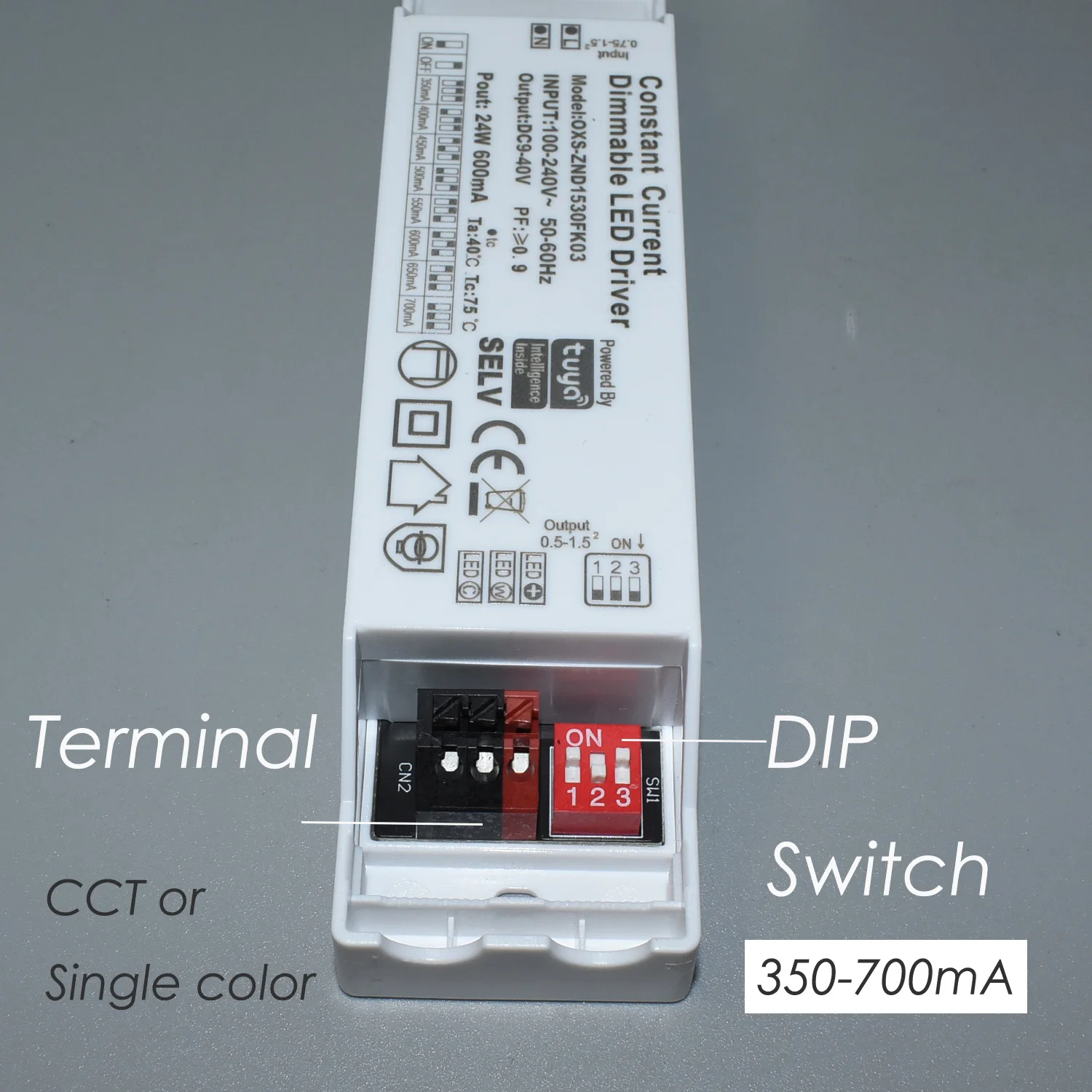Smart Tuya Fully Dimmable Driver for LED Lighting Flicker Free Zigbee 3.0 Tranformer 600mA 700mA 800mA 900mA WiFi Bluetooth Mesh