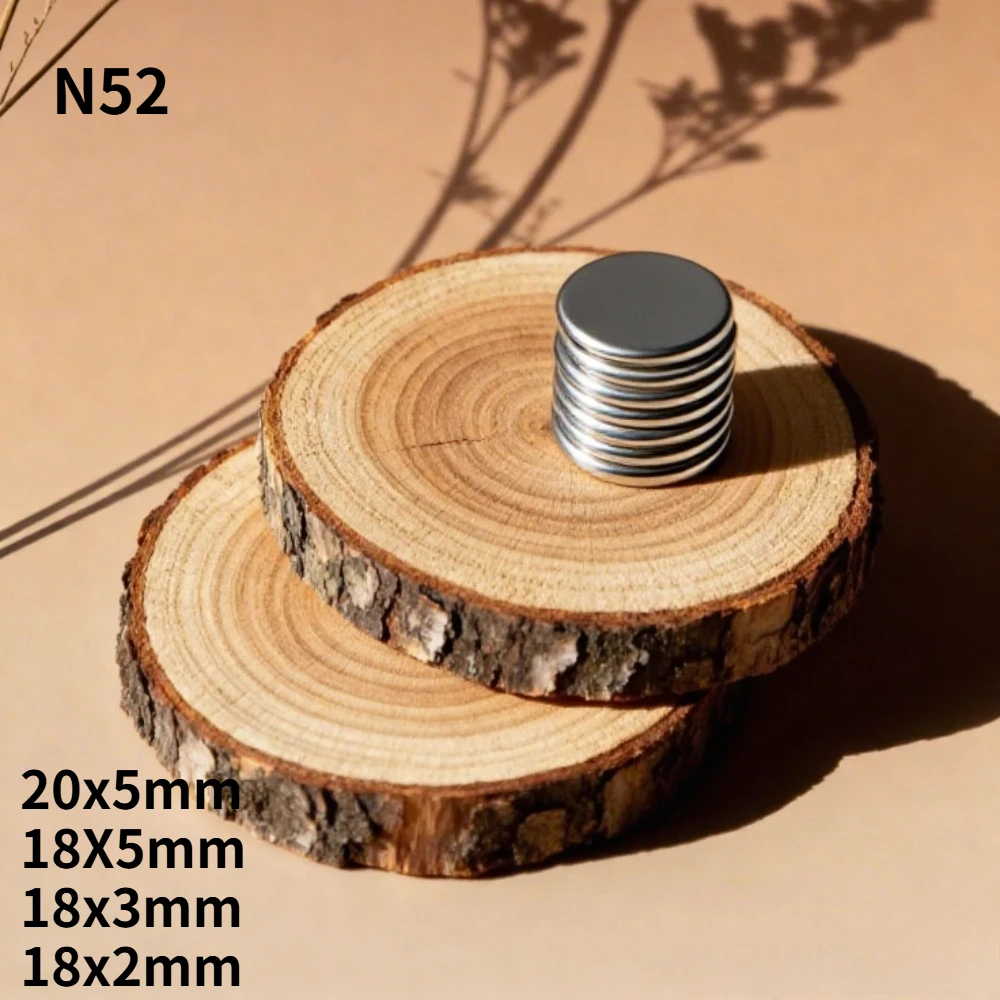 N52 20x5 18X5 18x3 18x2 Strong neodymium Booster Magnets Generator Ebike Power Customised Electric Motor Engine Office Science