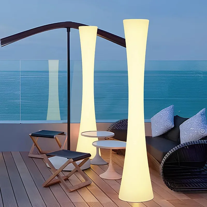 Solar outdoor small waist garden Floor lamp Villa decorative landscape  Terrace garden arrangement Lawn