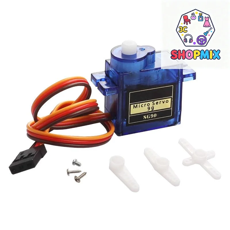 Démarreur de bras de Robot de voiture RC, projet de bricolage, Micro moteur 180 ° /360 °   5V numérique