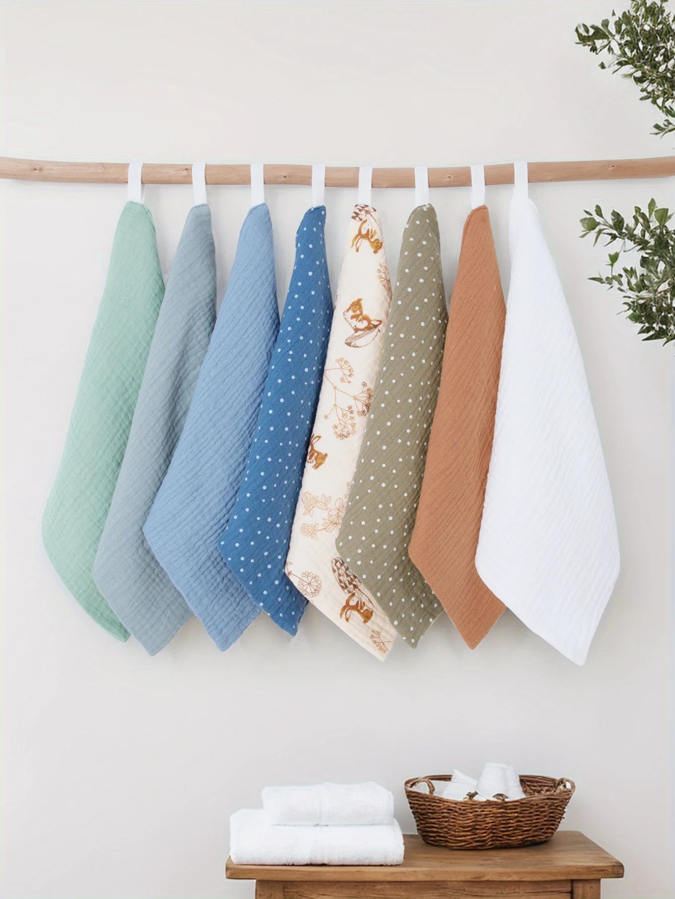 

5pcs random baby handkerchief soft and absorbent feeding towel cute design baby handkerchief and handkerchief Child Accessories