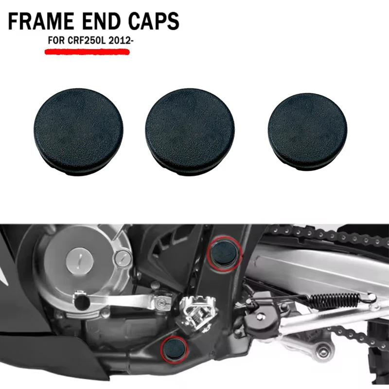 

For Honda CRF 250L Rally crf2500l rally 2017-2021 2019 2022 Motorcycle Accessories Frame Hole Cover Caps Plug Decorative CRF250L