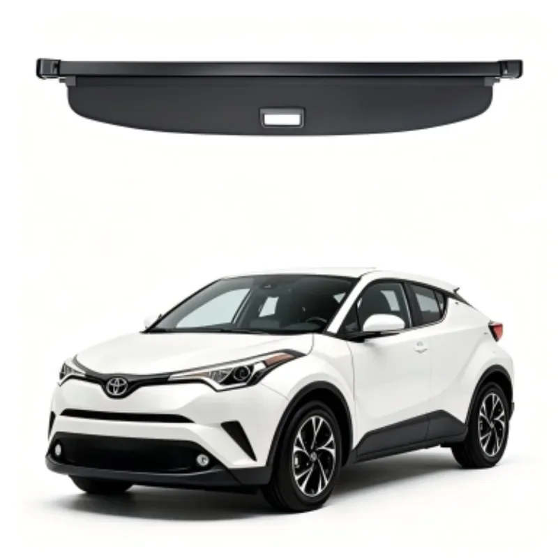 Cargo Cover Trunk Privacy Shade Rear Security Partition Anti-Theft Shield Organizer for Toyota RAV4 2006-2013