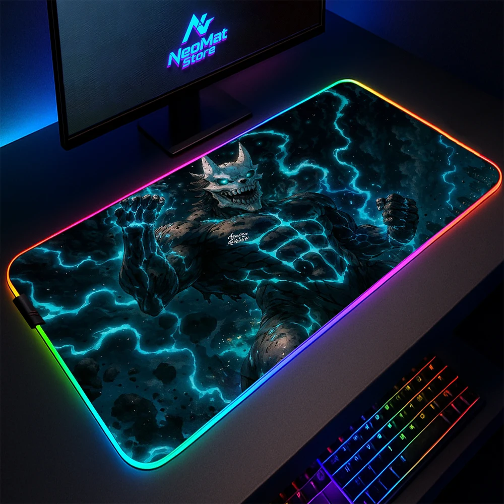 

Rgb Gaming Mouse Pad 1000x500mm Mousepad Japan Gamer Desks Accessories Glowing Keyboard Mat 1200x550mm Table Pads Backlight
