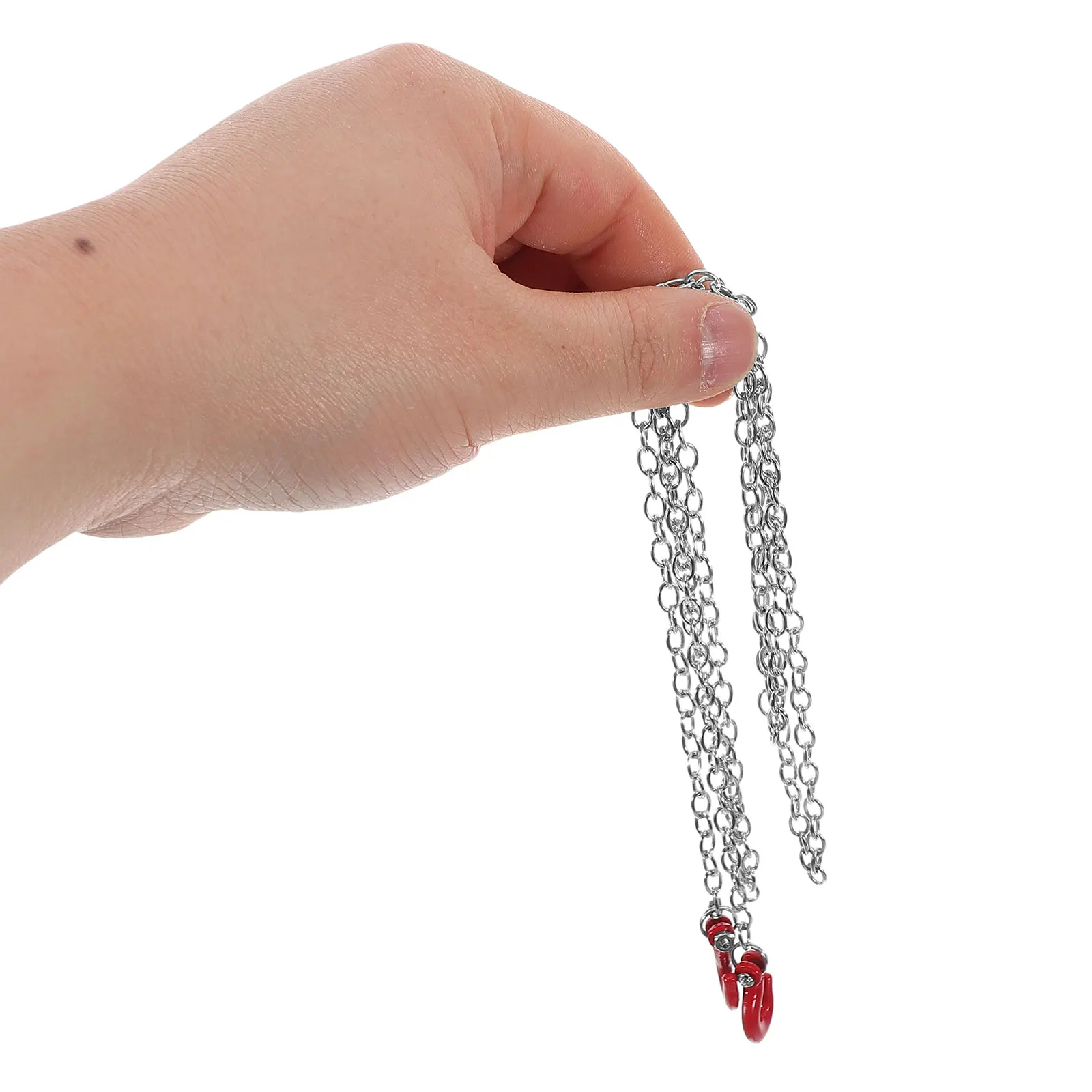 

Trailer Chain Safety for Cars Lifting Chains with Hooks Heavy Duty Link Short Boat Dock Truck