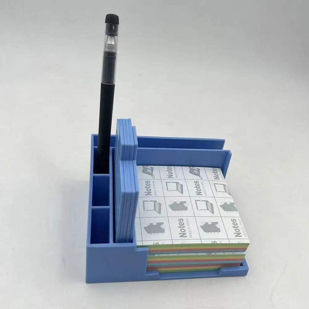 

Sticky Note Storage Tools Sticky Note Holder Set Line Drawing Template Dispenser Sticky Pads Base with Five Templates