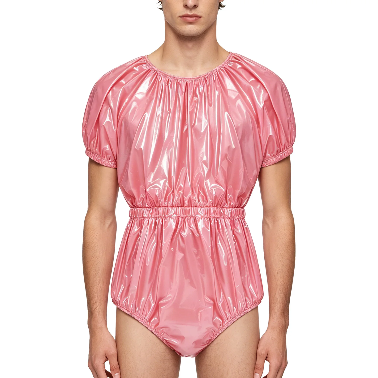 Men Urinary Incontinence Diaper Cover Women Waterproof Washable Bodysuit Elderly Alzheimer Bedridden Patient Adaptive Jumpsuit