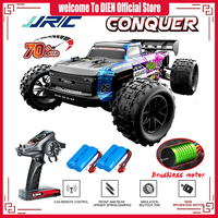 4WD RTR Brushless RC Car Off Road 4x4 High Speed Super Fast 70KM/H Remote Control Truck Drift Monster Toys for Adults Kids JJRC