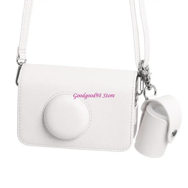 

Protective Cover for EKTAR H35 F9 501F Solid Color Carry Case PU Case W8EC