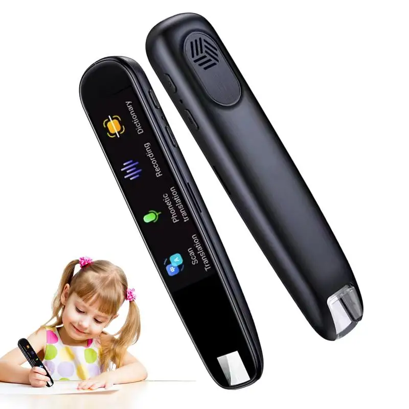 Language Translator Pen Portable Scanner Pen Supports 113 Languages Translation Device For Record Classroom Difficulties Meeting