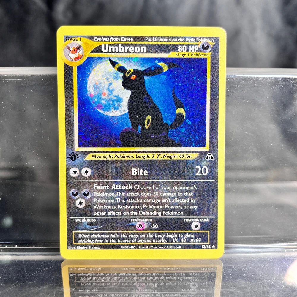 Holografische PKM-Einzelkarten Charizard EX Pikachu 1. Auflage Neo Mewtwo PTCG Proxy Cards Collection Kampfkarten Spielzeug Geschenke
