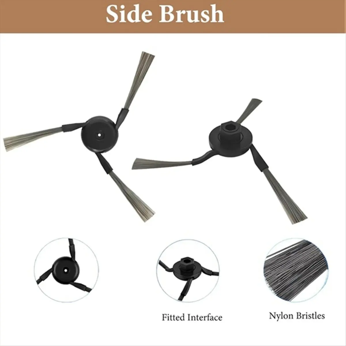 

AA97 For P50 Pro Ultra/ P10 Pro Ultra/ P10 Ultra Spare Part Tricut Side Brush Hepa Filter Mop Cloth Dust Bag