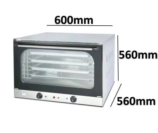 Wholesale Professional Convection Oven 4 Pans with Timer Commercial Electric Oven Multifunctional Pizza Oven