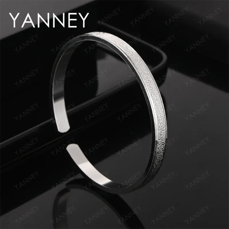

925 Sterling Silver Fashion Simple Bracelet Women Gift Jewelry Wedding Party Exquisite
