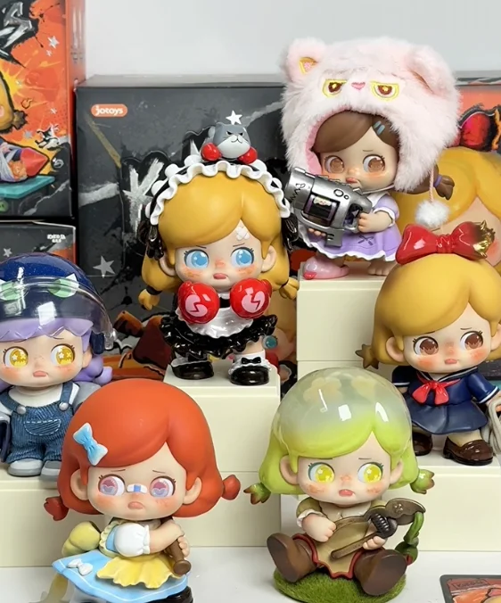 

【in stock】2026 Kokosa Blind Box Q Version Rage Loli Series Trendy Toy Desktop Ornament Cute Figurine Gift For Boys And Girls