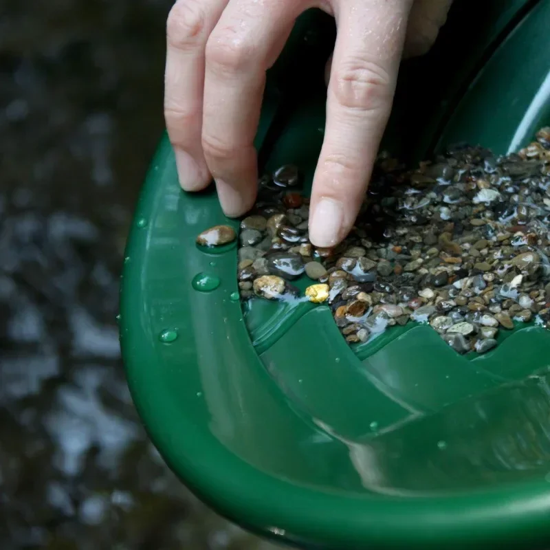 Alat Pencuci Emas Portabel dengan Desain Riffle, Tahan Lama, Ringan, untuk Penambangan Emas dan Deteksi Logam