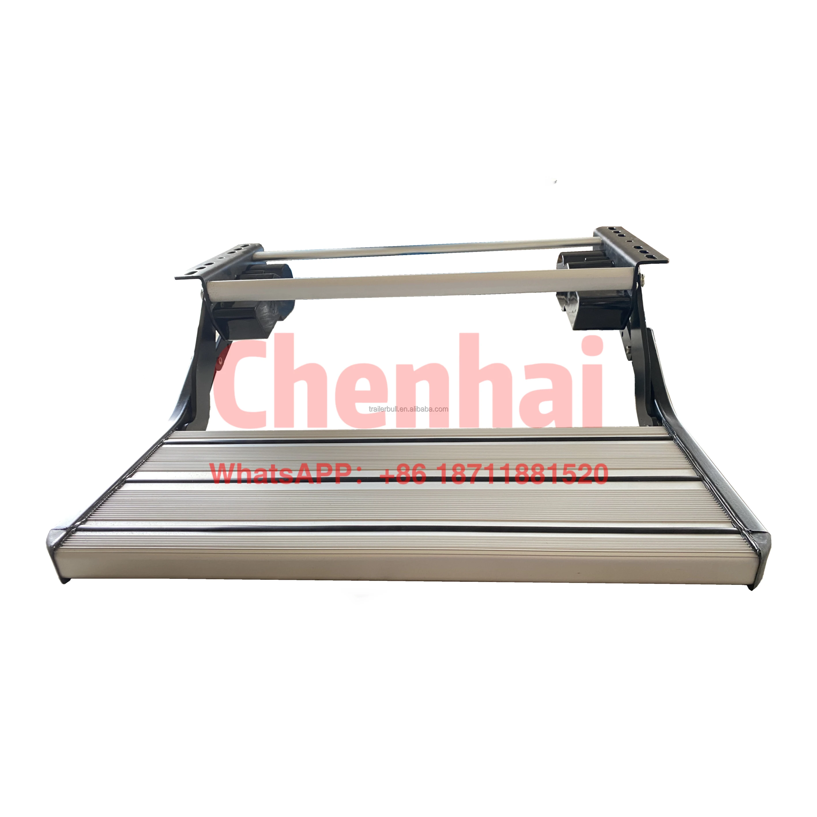 

1-Stair Electric RV Steps for Caravans Motorhomes Trailers Campers Expedition Trucks; Automatic for Flatbed Truck Campers