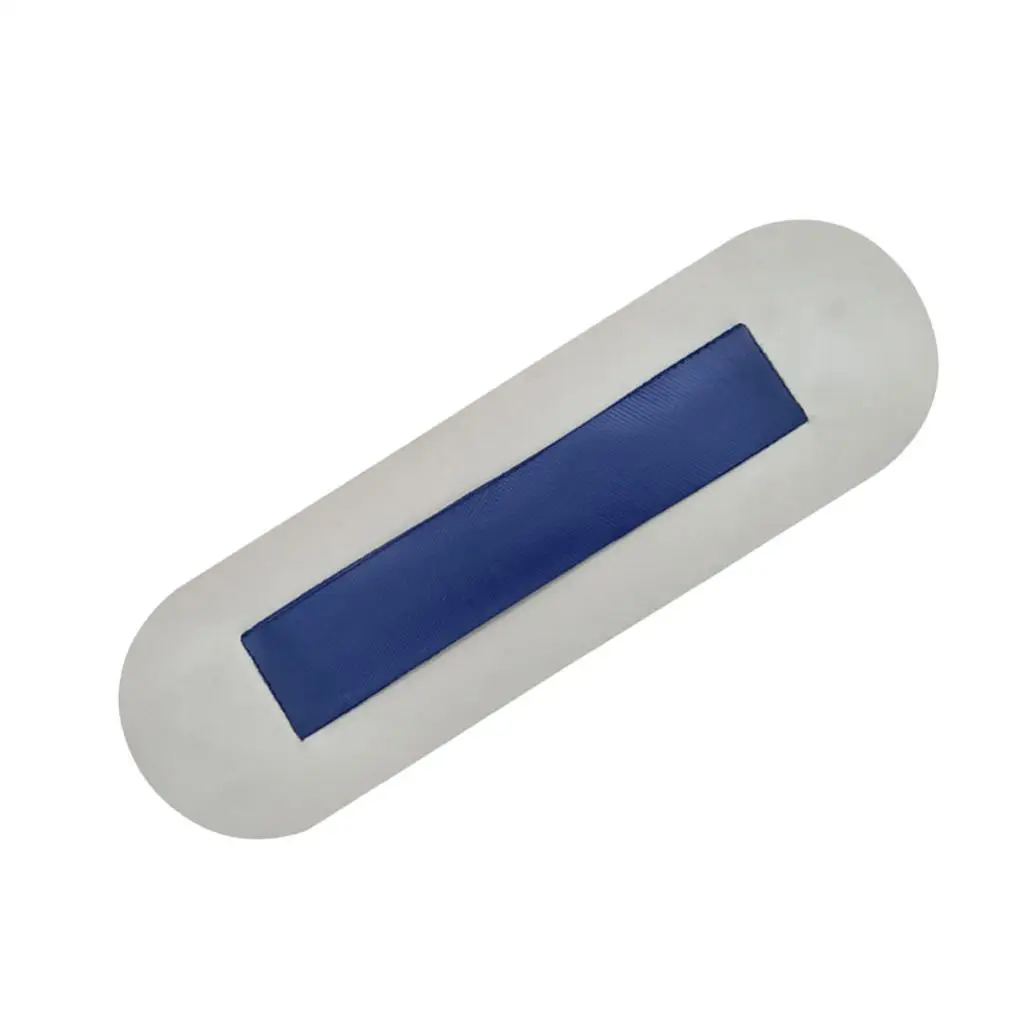 Inflatable Boat PVC Seat Strap/Patches Light Grey + Blue 300 x 90mm