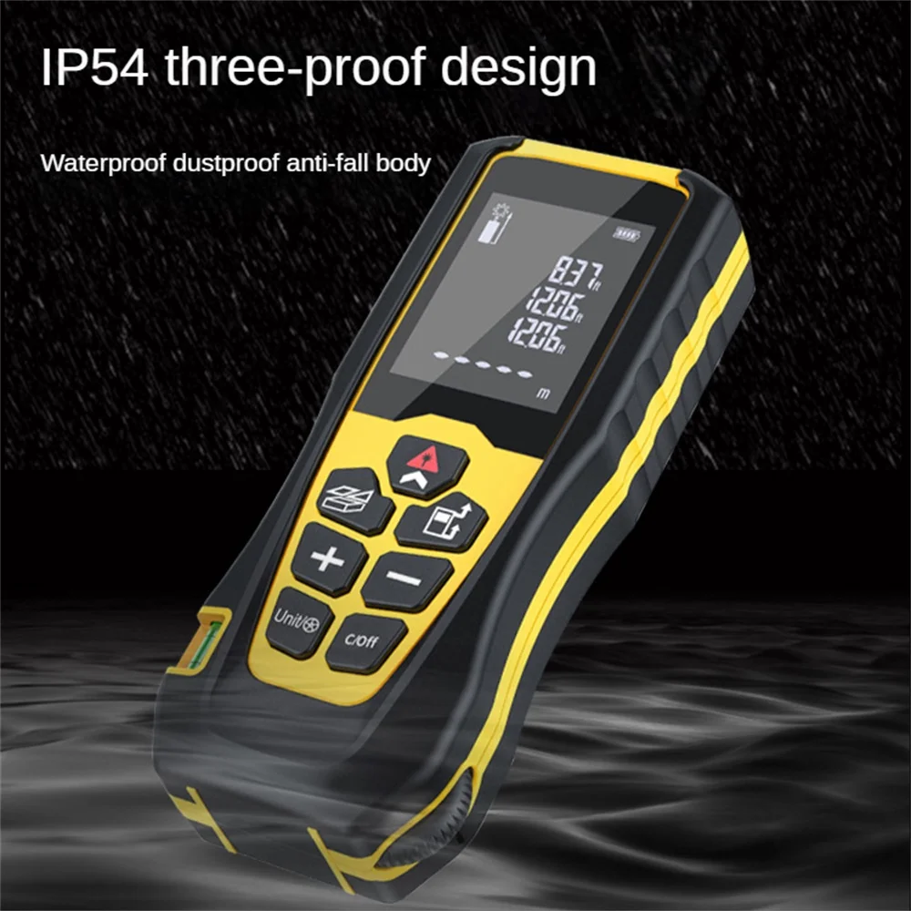 Handheld Digital Infrared Laser Rangefinder High Precision Electronic Distance Meter Tools Measuring Range Finder 50/70/100M