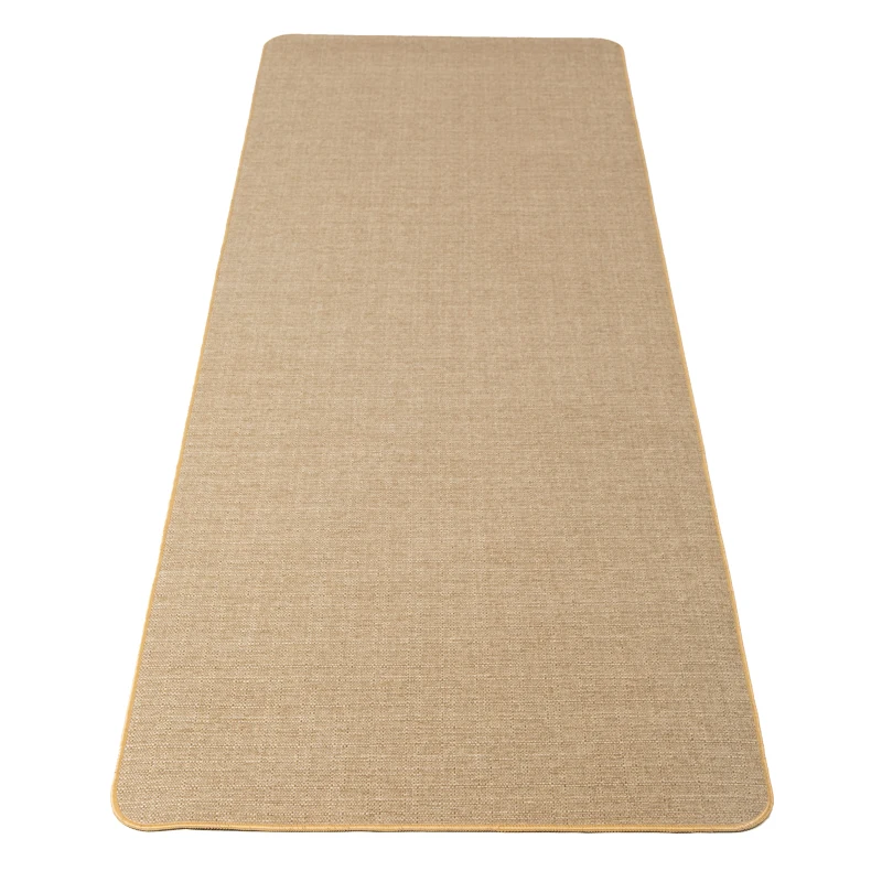 Reversible Organic Natural Jute Hemp Natural Rubber Yoga Mat