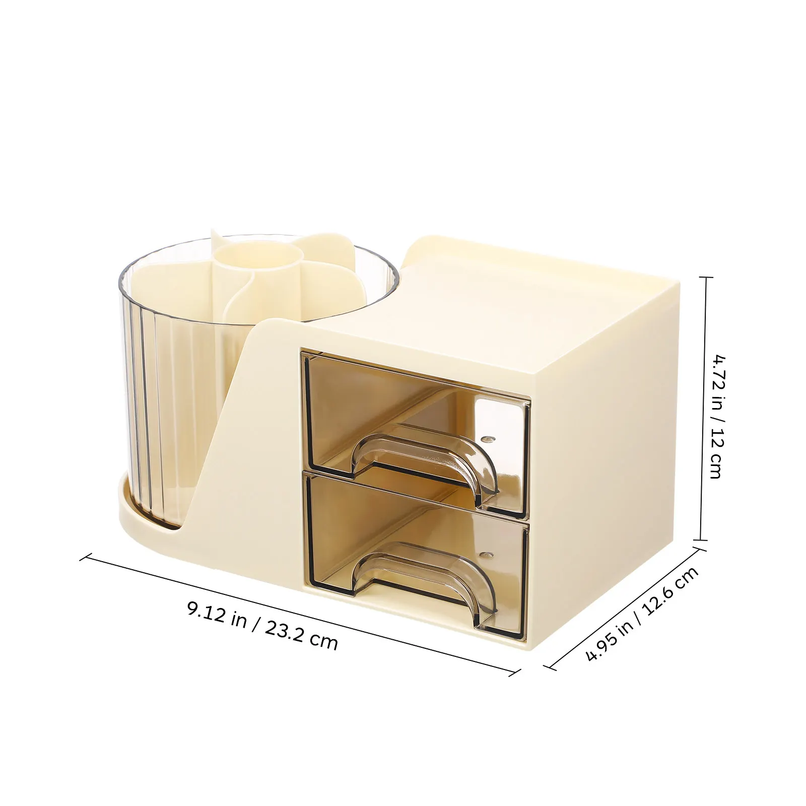 Desk Storage Organizer for Pens Paper Clips Erasers Office Supplies Makeup Tools Versatile Desktop Pen Container