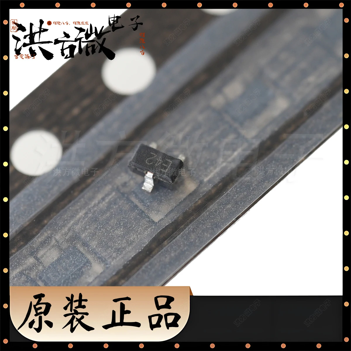DTC123JETL Marking E42 Original Digital Transistor 150mW 50V 100mA 1 NPN-Prebias SOT-416 SC-75A TRANS PREBIAS NPN 50V 0.1A EMT3