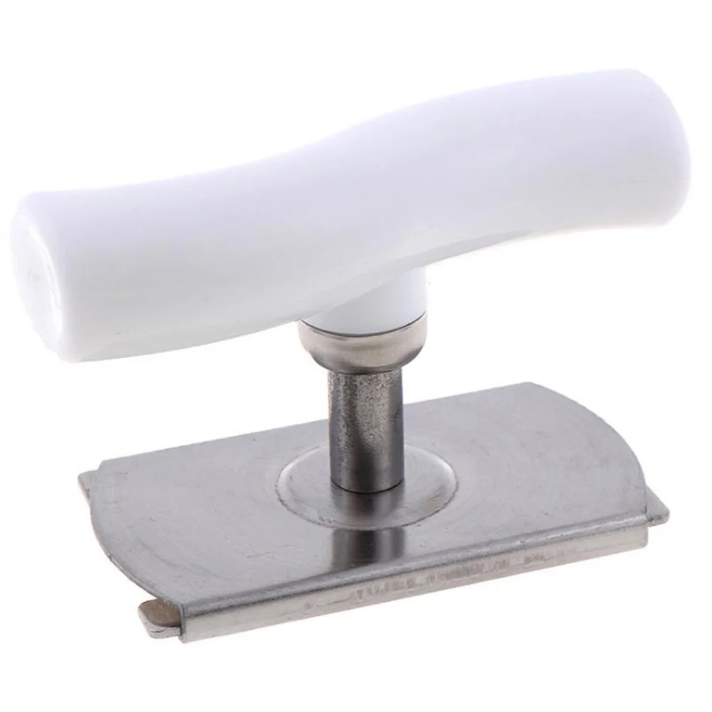 2 قطعة غطاء جرة الفولاذ المقاوم للصدأ المضادة للانزلاق فتاحة الزجاجات للمطبخ استخدام واسعة الفم ميسون جرة الزجاج يمكن فتاحة أداة #3