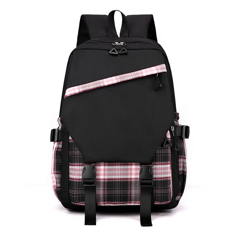Teenagers Cute Schoolbag Shoulder Backpack Nylon Fabric Girls, Large Capacity Splash-Proof, Back To School Gifts