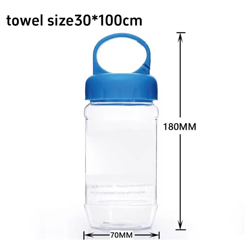 Instant Cooling Ice Sports Towel Quick Dry Breathable Cold Feeling Fitness Gym Chilly Rag Portable Cool Down Cooling Towel view 6
