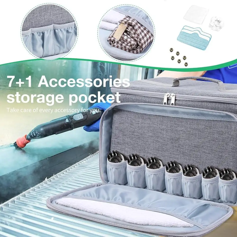 Adjustable Compartments Storage Bag Dupray Neat Steamer Portable Cleaner Organizer Durable Oxford Cloth with Shoulder Straps and