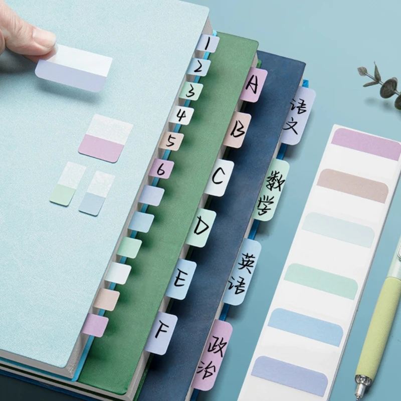 10 stuks zelfklevende sticky notes sticky index tabs lees tabs voor studenten