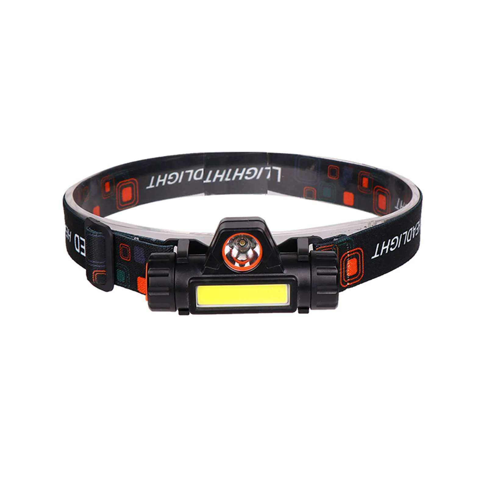 Head Torch Outdoor Flashlight Headlamps Lightweight Head Lamp With 1200mAh Battery For Camping Running Hiking Fishing