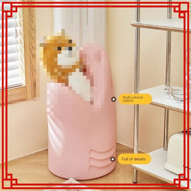 Net Red Ins Shark Umbrella Bucket Nordic Designer Umbrella Rack Home Door Creative Animal Umbrella Storage Bucket