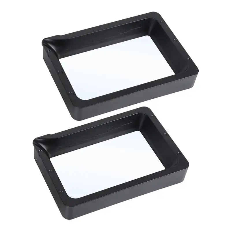 ANYCUBIC أجزاء طابعة ثلاثية الأبعاد 2 قطعة UV الراتنج خزان فات ل الفوتون مونو SE/فوتون مونو/فوتون/فوتون s/فوتون مونو 4K impresora ثلاثية الأبعاد