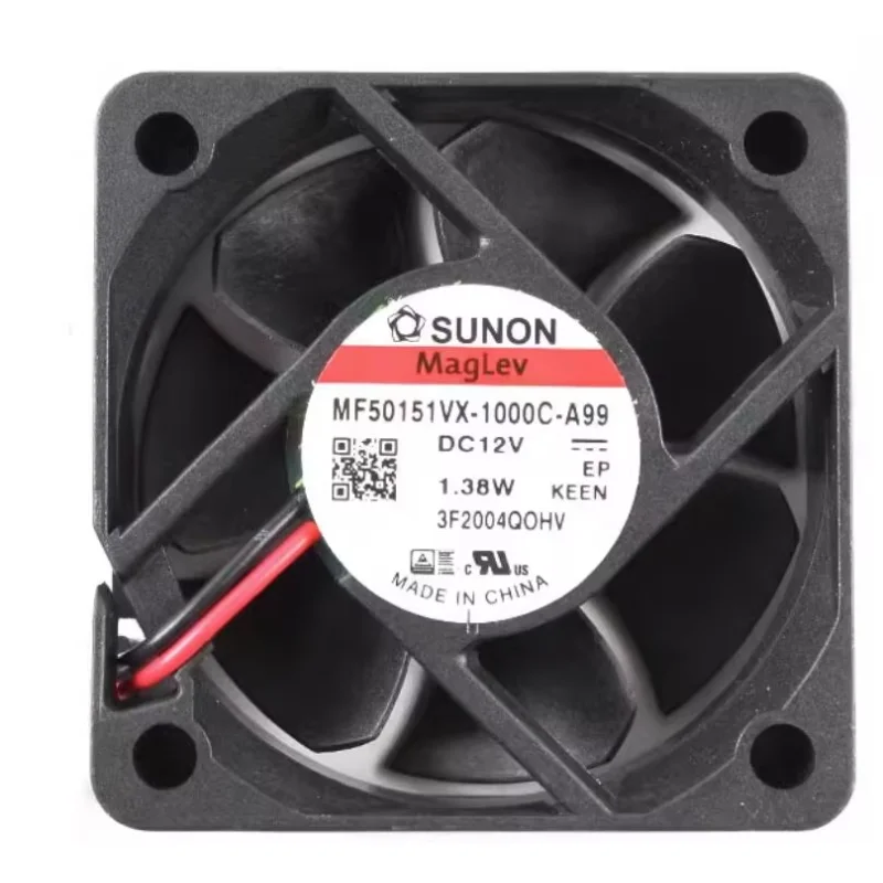

SUNON MF50151VX-1000C-A99 DC 12 В 1,38 Вт 50x50x15 мм 2-проводной охлаждающий вентилятор для сервера