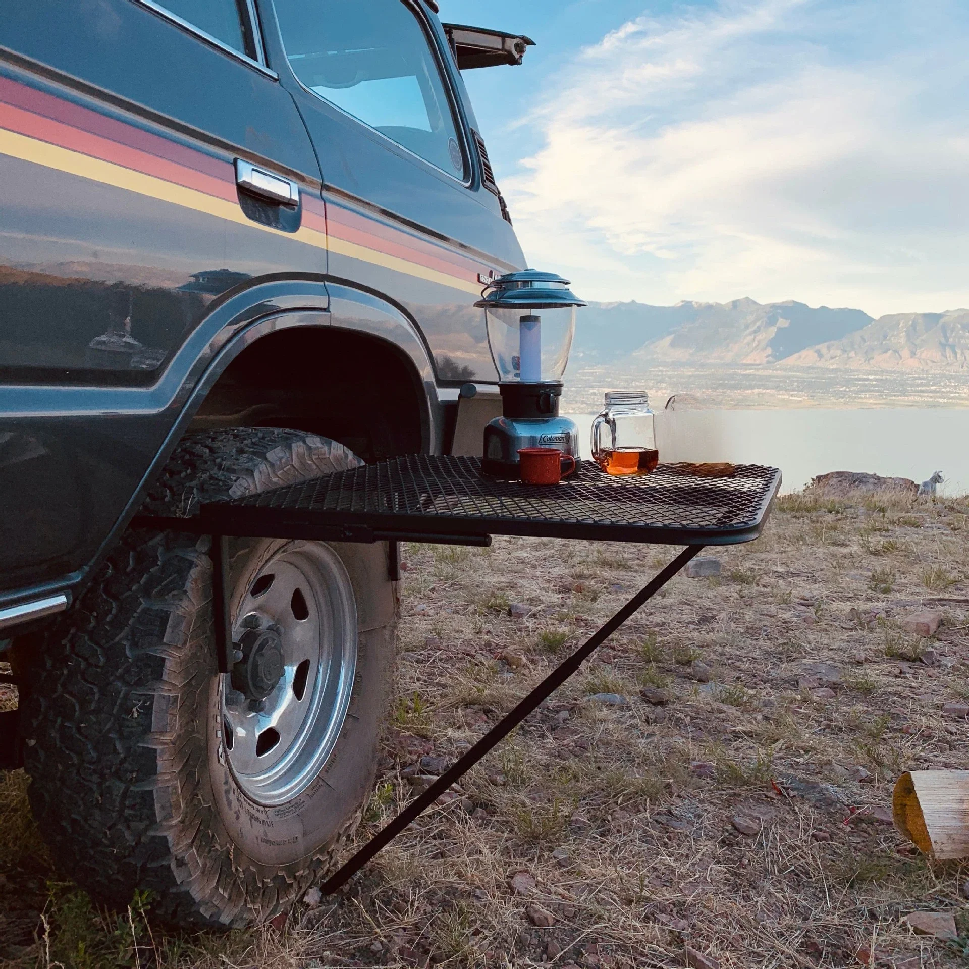 

Портативный складной стол для пикника и кемпинга на открытом воздухе с сумкой для хранения, железный каркас