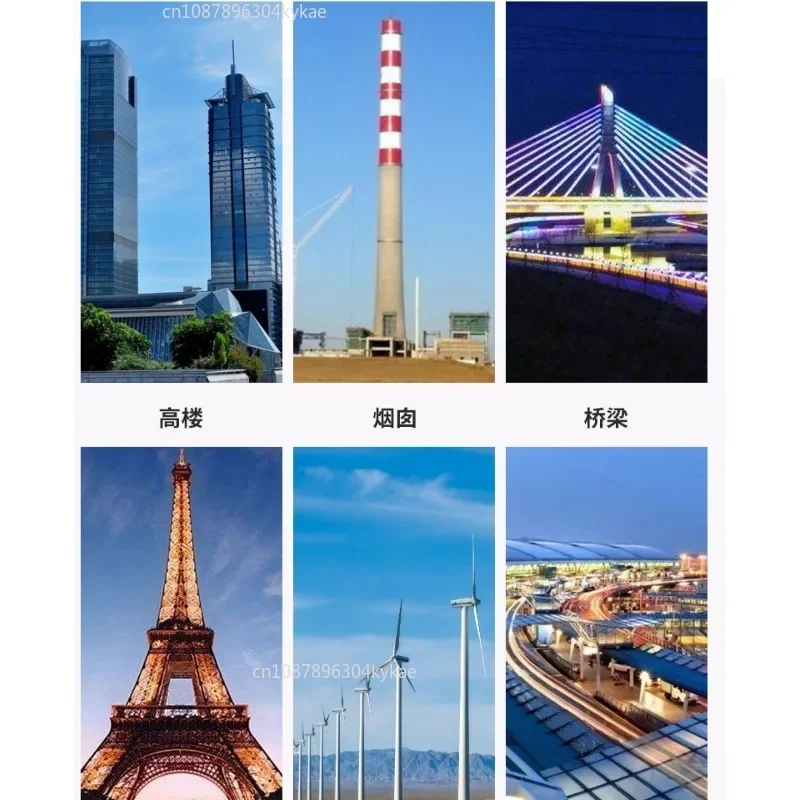 IP65 Aviation Obstruction Light Solar TGZ-122LED Beacon Light High-rise Signal Tower Bridge and Culvert Chimney Warning Light