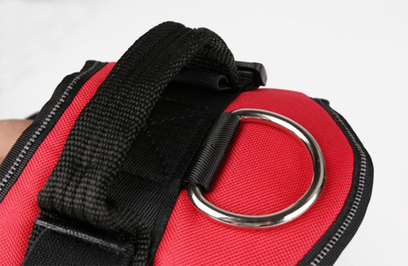 Dropshipping Hundegeschirr Weste ID Patch Angepasst Reflektierende Atmungsaktive Einstellbare Haustiergeschirr Für Kleine Große Hunde KEIN ZUG – Detail 7