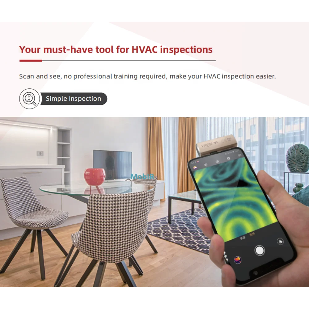100%New Guides MobIR Air Thermal Camera for Smartphone Infrared Thermal Imaging MobIR 2T MobIR 2S