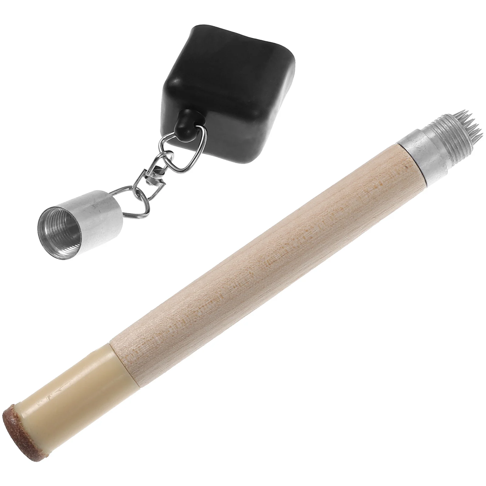 

Portable Pool Stick Holder Chocolate Pencil Clip Chalk Billiard Holders Snooker Cue Accessories Lightweight Durable