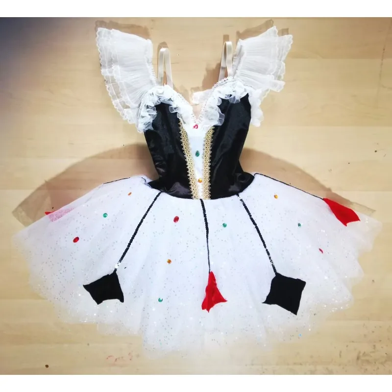 Ballet TUTU-rok voor kinderen Prestatiekostuum Ballet Toneelkostuum Zwanenmeer Bladerdeeg Tule rok voor meisjes