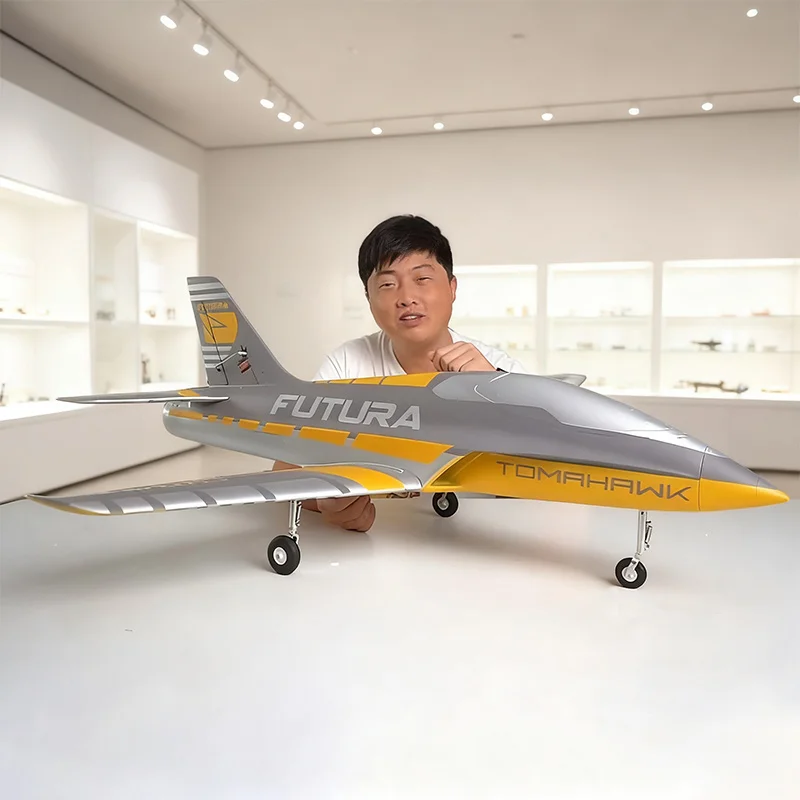 FMS 64 مللي متر فوتورا مع اللوحات الرياضية المدرب مروحة أنبوبية EDF Jet 3 ألوان RC نموذج الأكثر مبيعا طائرة المهنية على مستوى الدخول PNP #6