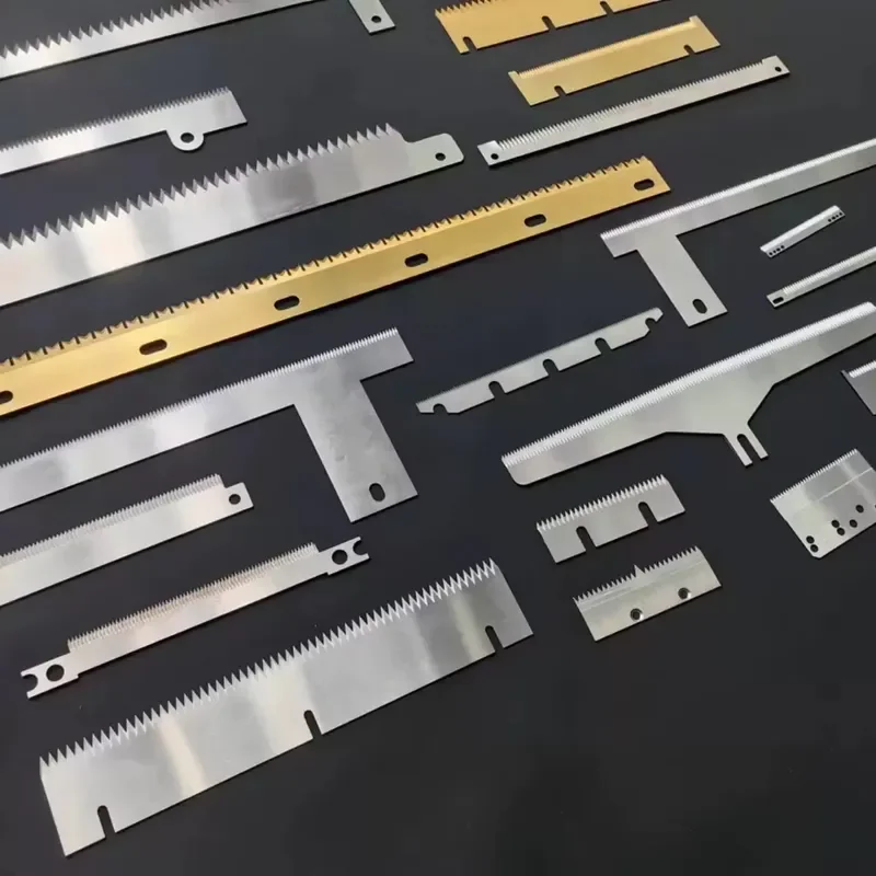 Custom Drawing Services Plastic Bag Packaging Machine Blade Paper Knife Cutter Blade Cling Film Cutting Knife