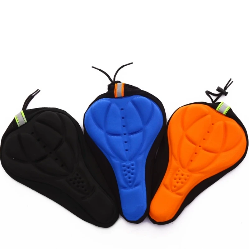 

Silicone Bike Cushion Cover Shock-Absorbing Breathable Elastic Cushion Cover For Mountain Bikes