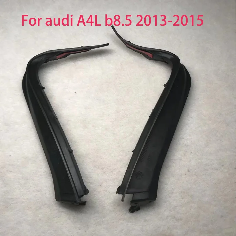 Tira de sellado de goma para faros delanteros de Audi, accesorio decorativo para faros delanteros, resistente al agua, 2 piezas, para Audi A4L B8.5 2013-2015