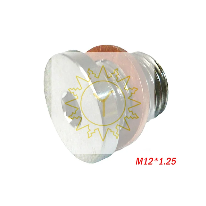 

M12 X 1.25 O2 Oxygen Lambda Sensor Blanking Plug Cap Bung Exhaust Accessories With Gasket Automotive Hexagonal Threaded Parts