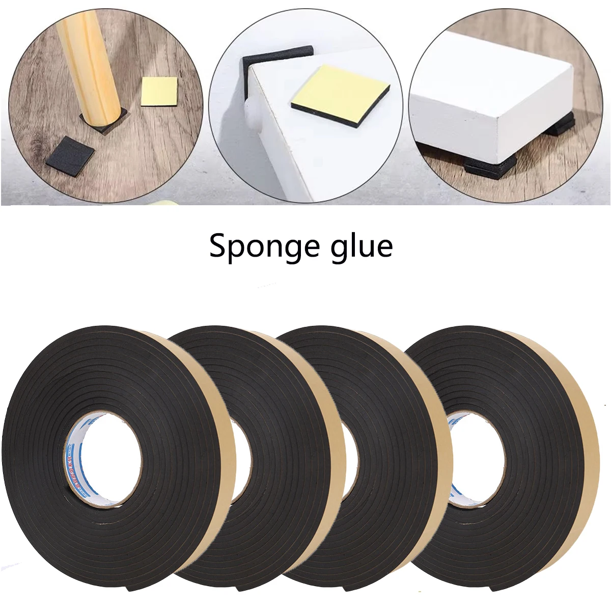 

Уплотнительная лента из ЭВА-пены толщиной 2 мм/5 мм, односторонняя клейкая, звукоизоляционная, противоударная, для окон и дверей, защита от непогоды