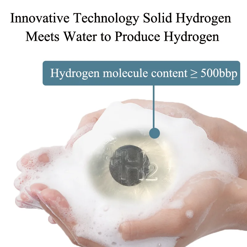 550PPB Mineral Hydrogen Soap Handmade Hydrogen Rich Soap Little Hydrogen Water Soap