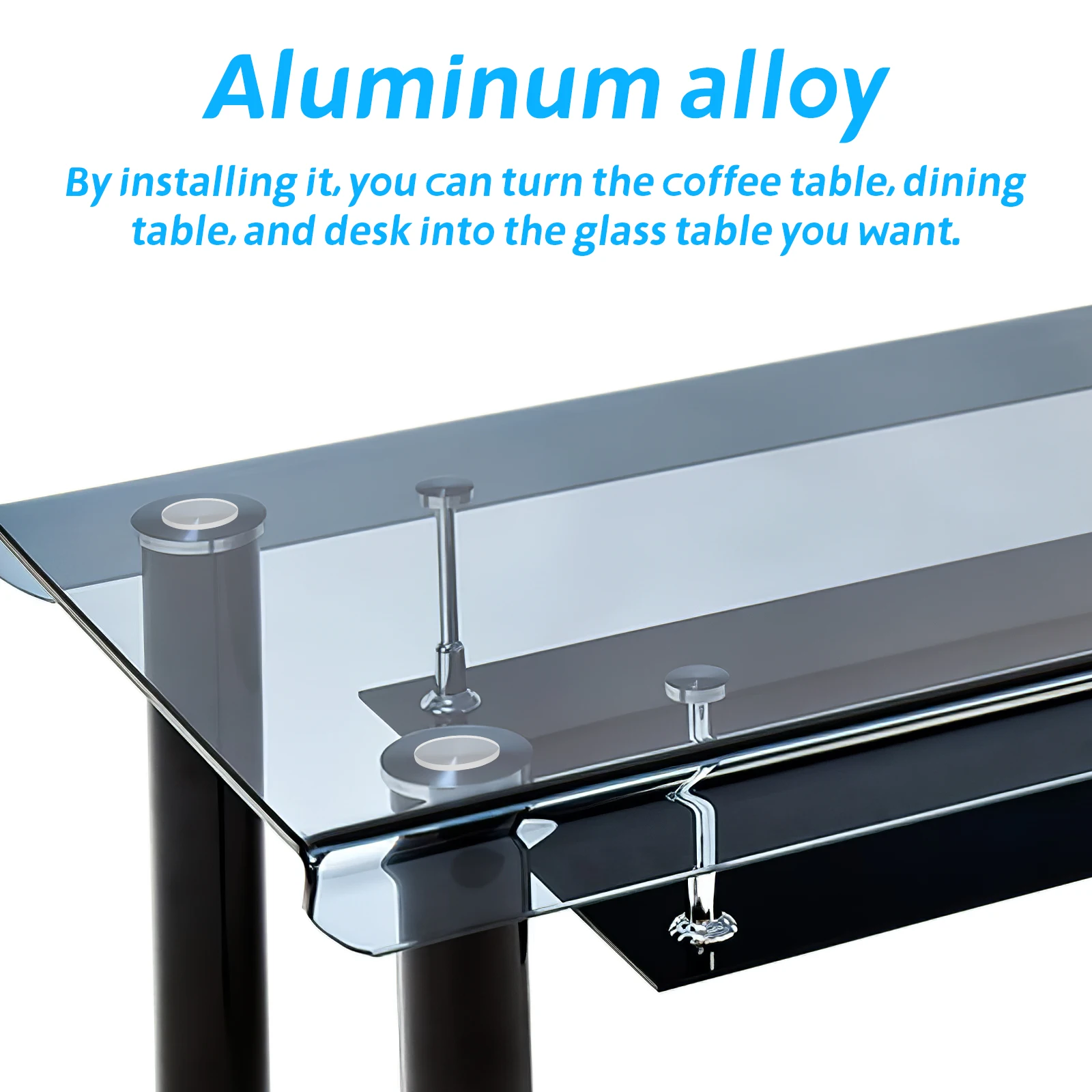 50 pezzi cuscinetti antiscivolo trasparenti paraurti antiscivolo rotondi trasparenti per piedini protettivi per tavoli da pranzo in vetro per mobili