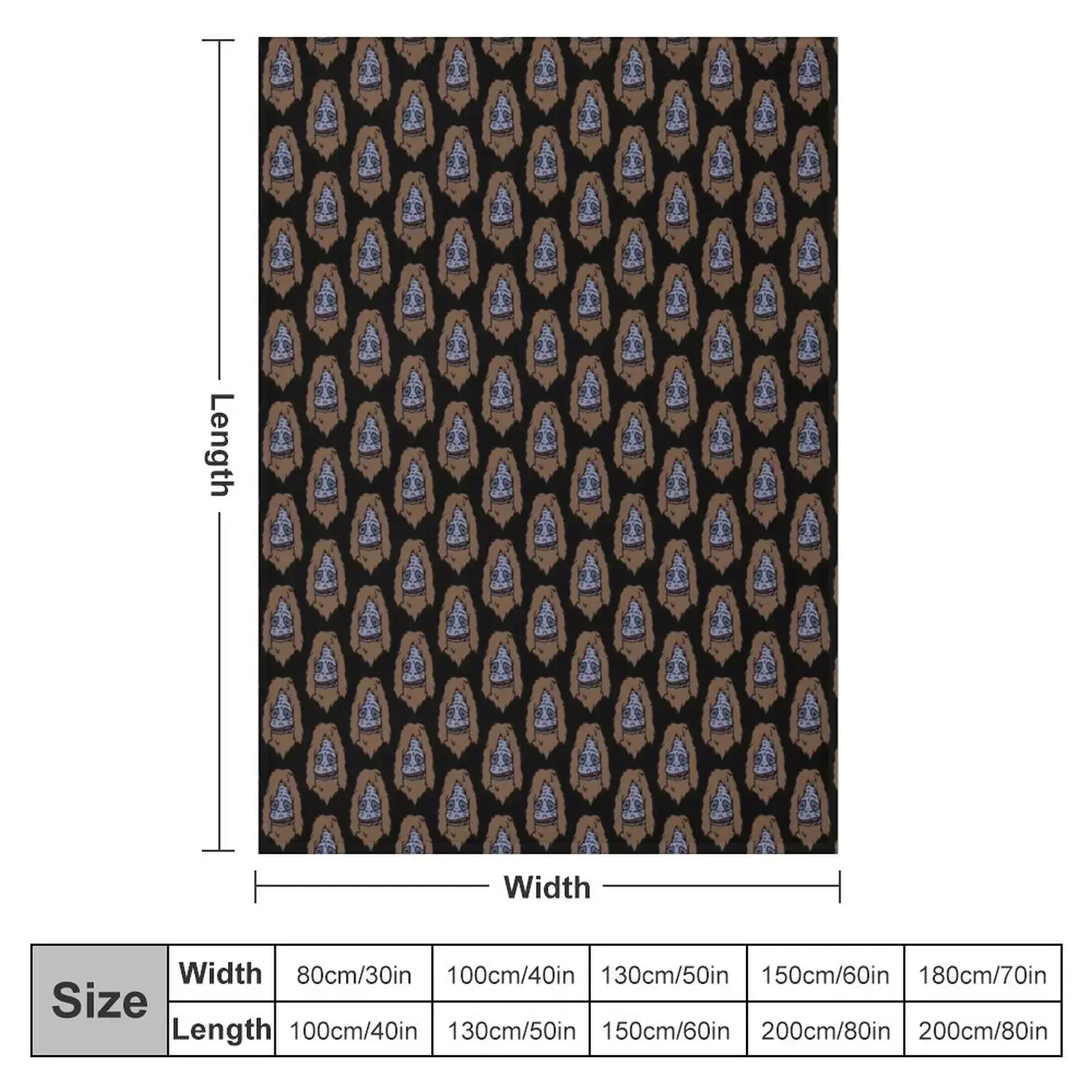 Sassy Throw Blanket Furry Comforter anime Hairys Blankets